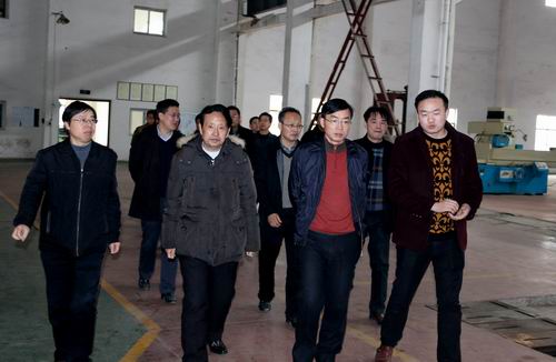 臨湘市委書(shū)記黃俊鈞一行到遠(yuǎn)瑞立體停車設(shè)備考察調(diào)研 